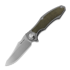 Πτυσσόμενο μαχαίρι RealSteel Exorcist, Green Micarta 9412GM