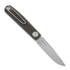 RealSteel Gslip Compact sulankstomas peilis, Dark Brown Micarta 7865BM