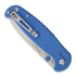 RealSteel H6 Elegance 折叠刀, 藍色 7612