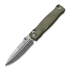 RealSteel Muninn, Green Micarta, Satin 7751GM
