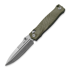 RealSteel Muninn, Green Micarta, Satin 7751GM