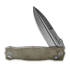 RealSteel Muninn, Green Micarta, Satin 7751GM