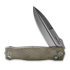 RealSteel Muninn, Green Micarta, Satin 7751GM