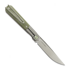 RealSteel Real Barlow RB-7, Titanium & Green Micarta 7891