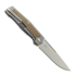 RealSteel Rokot Premium, Titanium & Natural Micarta 7645N