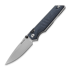 RealSteel Sacra sulankstomas peilis, Denim Micarta 7711D