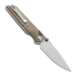 RealSteel Sacra sulankstomas peilis, Natural Micarta 7711N