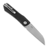 RealSteel Solis Lite kääntöveitsi, Black G10/Satin 7064SB