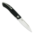 RealSteel Stella sulankstomas peilis, Black G-10, Satin 7051