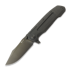 Reate 9D-V2 sulankstomas peilis, Black Titanium, Black DLC