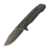 Reate 9D-V2 折叠刀, Black Titanium, Black DLC