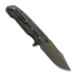 Reate 9D-V2 sulankstomas peilis, Black Titanium, Black DLC