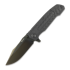 Couteau pliant Reate 9D-V2, Black Titanium/Carbon Fiber, Black DLC