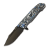 Couteau pliant Reate 9D-V2, Frost Fat Carbon, Black DLC