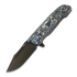 Reate 9D-V2 折叠刀, Frost Fat Carbon, Black DLC