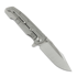 Reate 9D-V2 折叠刀, Gray Titanium/Carbon Fiber, Satin