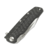 Reate 9D-V2 sulankstomas peilis, Gray Titanium/Carbon Fiber, Satin