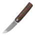 Reate Bushido sulankstomas peilis, lava flow fat carbon