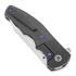 Reate Crossroads Carbon Fiber sulankstomas peilis, juoda
