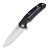 Reate Epoch Black Satin sulankstomas peilis