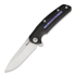 Reate Epoch Black Satin kääntöveitsi