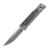 Reate EXO Drop Point 刀, black micarta