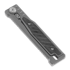Reate EXO Drop Point 刀, black micarta