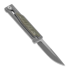 Reate EXO Drop Point 刀, green micarta