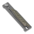Reate EXO Drop Point knife, green micarta