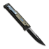 Reate EXO Drop Point PVD, Green Micarta