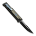 Reate EXO Drop Point PVD, Green Micarta