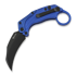 Reate EXO-K Black PVD sulankstomas peilis, mėlyna