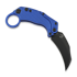 Reate EXO-K Black PVD sulankstomas peilis, mėlyna