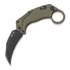 Coltello pieghevole Reate EXO-K Black PVD, verde