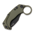 Coltello pieghevole Reate EXO-K Black PVD, verde
