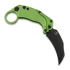Coltello pieghevole Reate EXO-K Black PVD, verde
