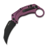 Reate EXO-K Black PVD 折叠刀, 紫色