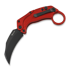Coltello pieghevole Reate EXO-K Black PVD, rosso