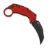 Coltello pieghevole Reate EXO-K Black PVD, rosso