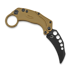 Coltello pieghevole Reate EXO-K Black PVD, rosso