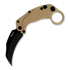 Coltello pieghevole Reate EXO-K Black PVD, tan