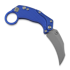 Coltello pieghevole Reate EXO-K Stonewash, blu