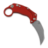 Reate EXO-K Stonewash sulankstomas peilis, raudona