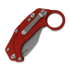 Reate EXO-K Stonewash sulankstomas peilis, raudona