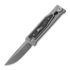 Reate EXO-M Drop Point, black micarta