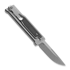 Reate EXO-M Drop Point, black micarta