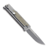Reate EXO-M Drop Point, green micarta