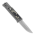 Reate EXO-M Elmax Drop Point, Burl Linen Micarta