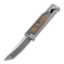 Reate EXO-M Tanto, burlap micarta