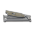 Reate EXO-M Tanto, green micarta